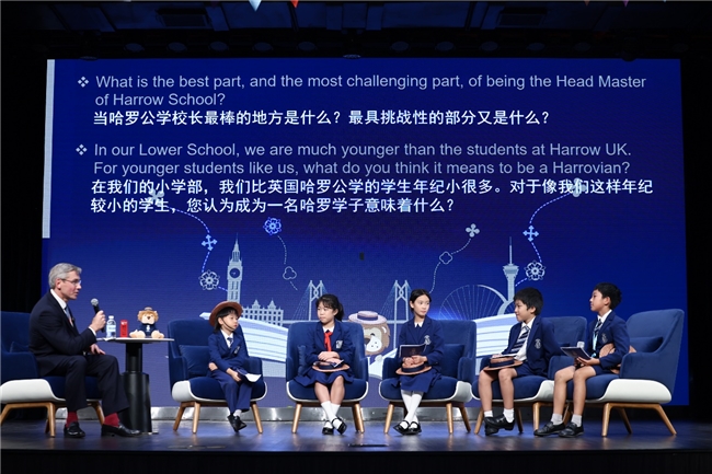 从课堂到校歌合唱，哈罗公学校长点赞哈罗横琴(图5)